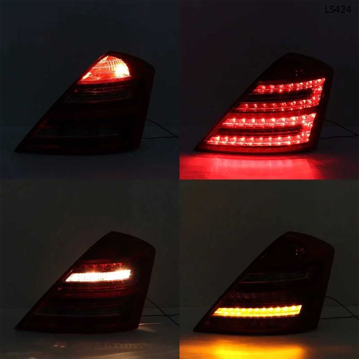 Тунинг LED стопове Mercedes S W221 07-13 мерцедес лед с клас