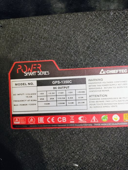 Chieftec Power Smart GPS-1350W