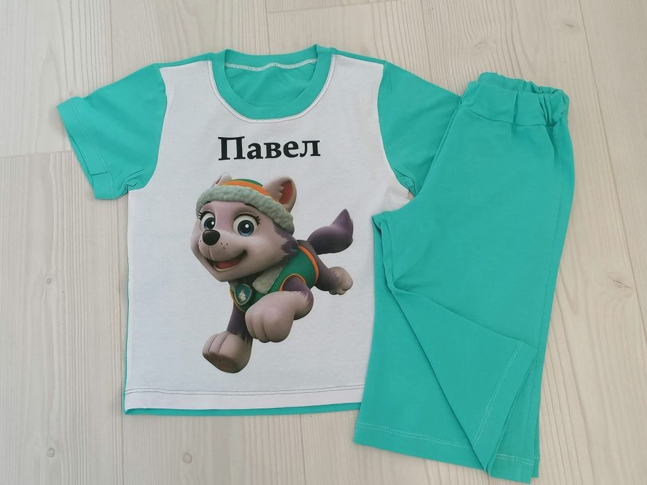 Детска пижама с картинка и име по ваш избор