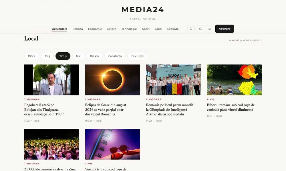 Afacere online la cheie – portal de știri pe pilot automat cu Claude AI