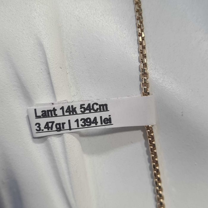 HOPE AMANET P8 Lant de aur 14k 3.47 gr 54 cm