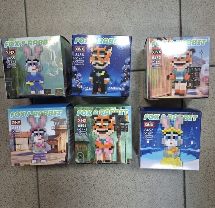 Конструктор Зоотрополис Ник Уайлд и Джуди Хопс Зоотопия Zootropolis