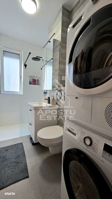Apartament nou de vanzare, 2 camere si gradina, mobilat, Ciarda Rosie