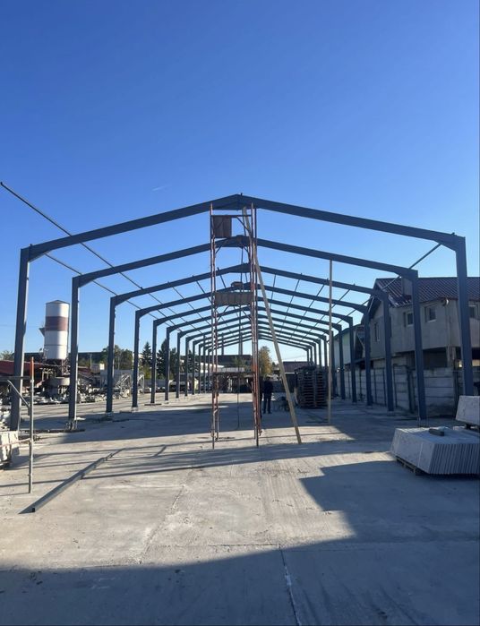 Vând confectionez hale structuri metalice pret de producator