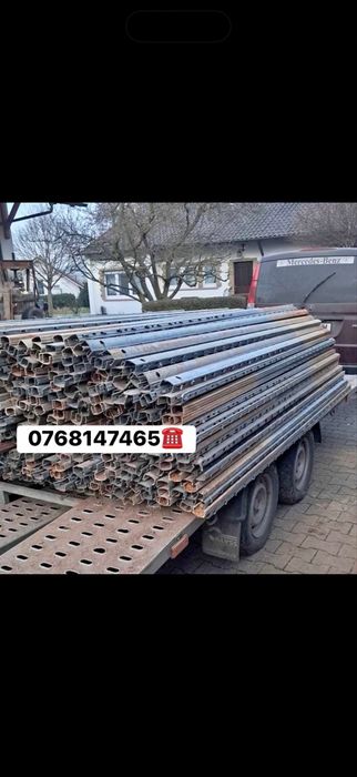 Vand spalieri stalpi zincati metalici