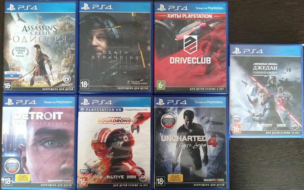 Игры на PlayStation 4