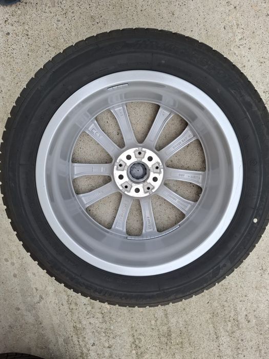 Jante BMW  X3  X4  R19" G01  G02  Seria 5 G30 5x112 cu anvelope Brigdestone RFT 245/50/19 DOT5122