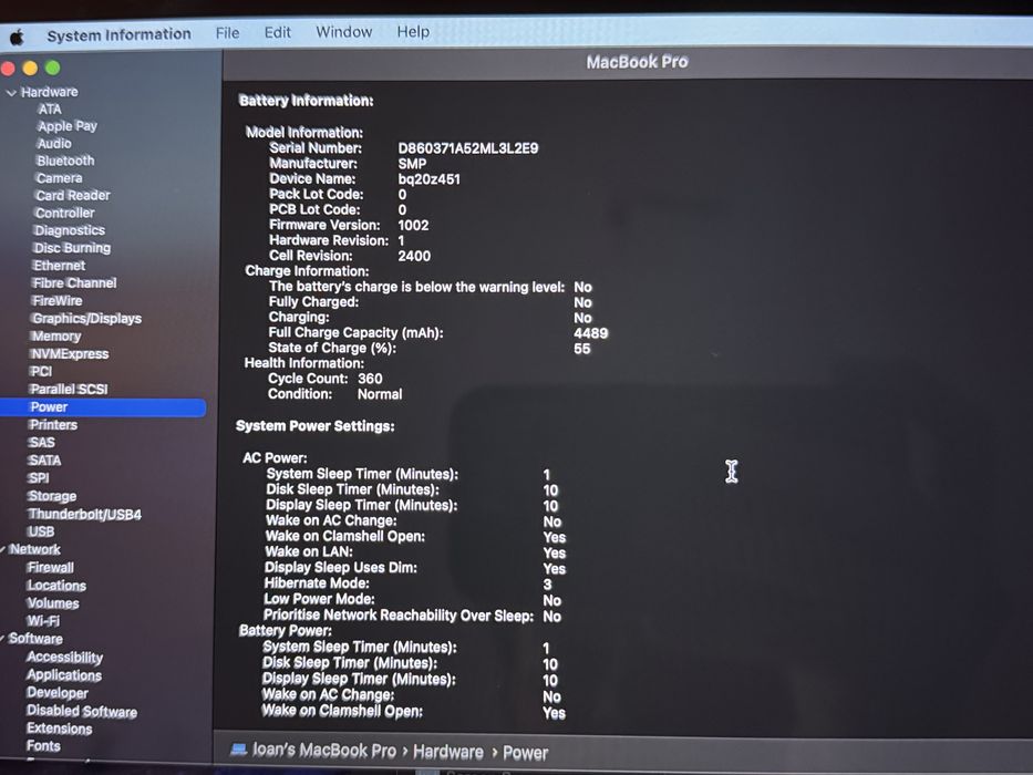 MacBook Pro 13” Touch Bar 2020, 256Gb