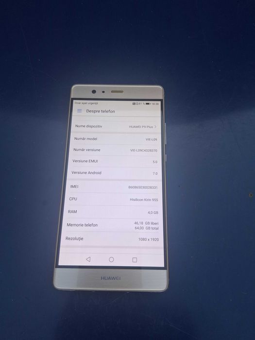 Huawei P9 Plus si Samsung S2