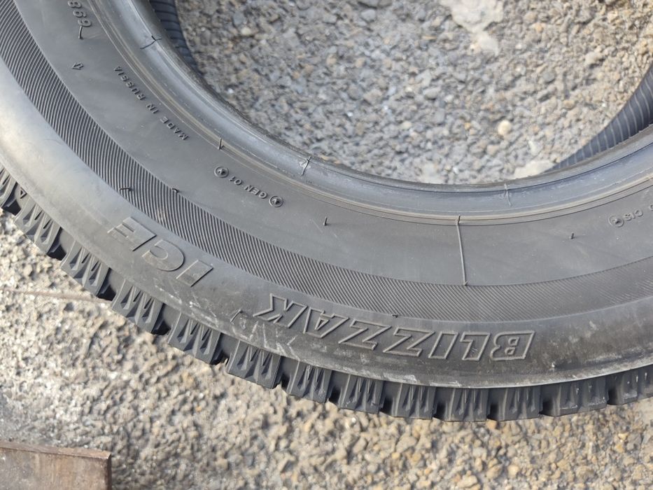 185/65/15" 4бр Bridgestone blizzak ice, dot1721,6-7mm