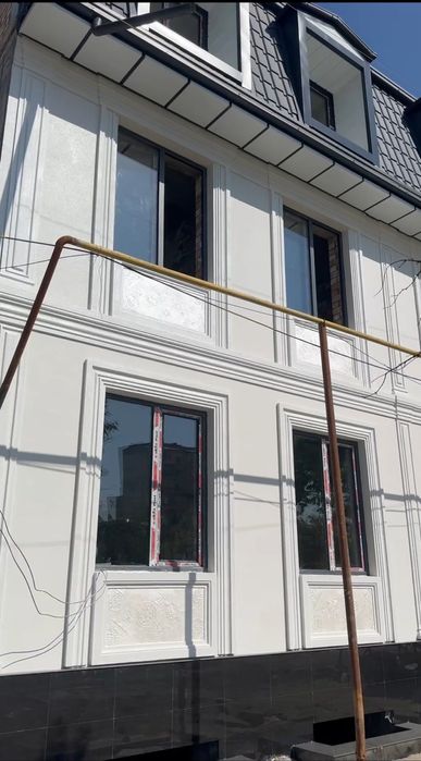 Отделка фасада травертином быстро и качественно