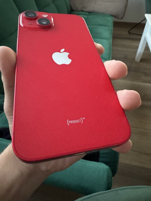 iPhone 14 64gb, Product Red, liber de rețea, sănătate baterie 84%, full box