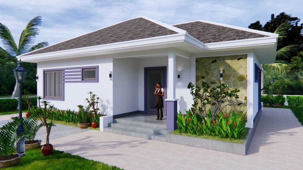 НА ИЗПЛАЩАНЕ - Луксозна сглобяема къща с 2 спални, 108 кв. м