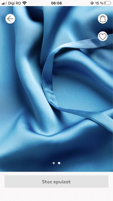 Vand rochie de satin