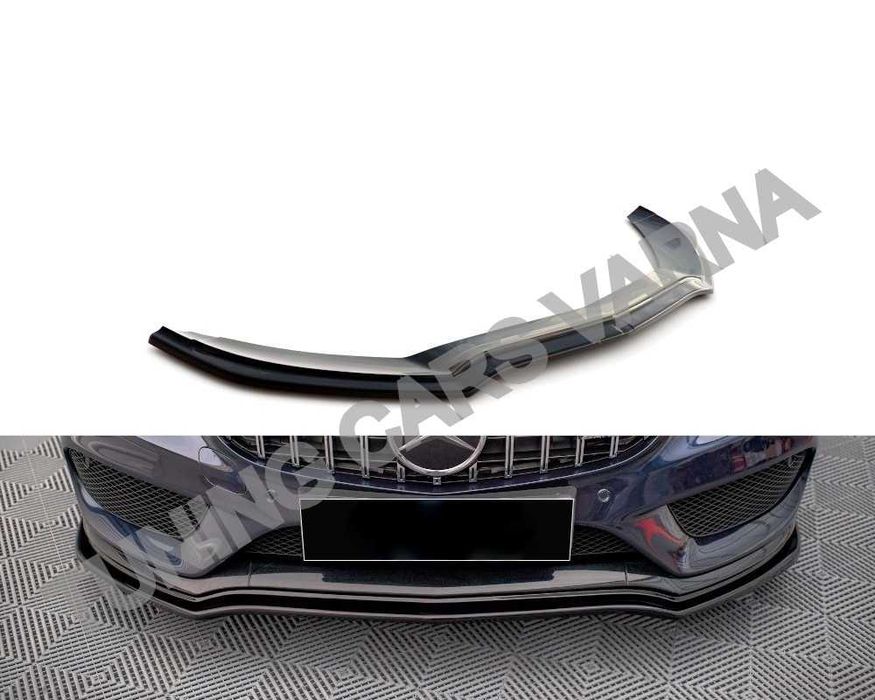 Лип за предна броня за Мерцедес В205 АМГ Mercedes W205 AMG 2015-2018