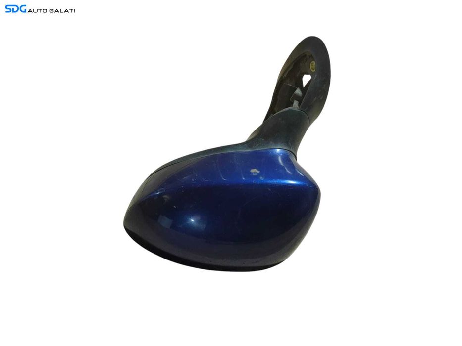 Oglinda Electrica Stanga Fiat Grande Punto 2005 - 2012 Culoarea Albastra Cod 011023 [LR0610]