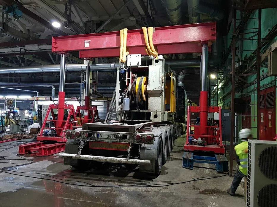 Такелажные работы,монтаж промышленных оборудований,трансформаторов итд