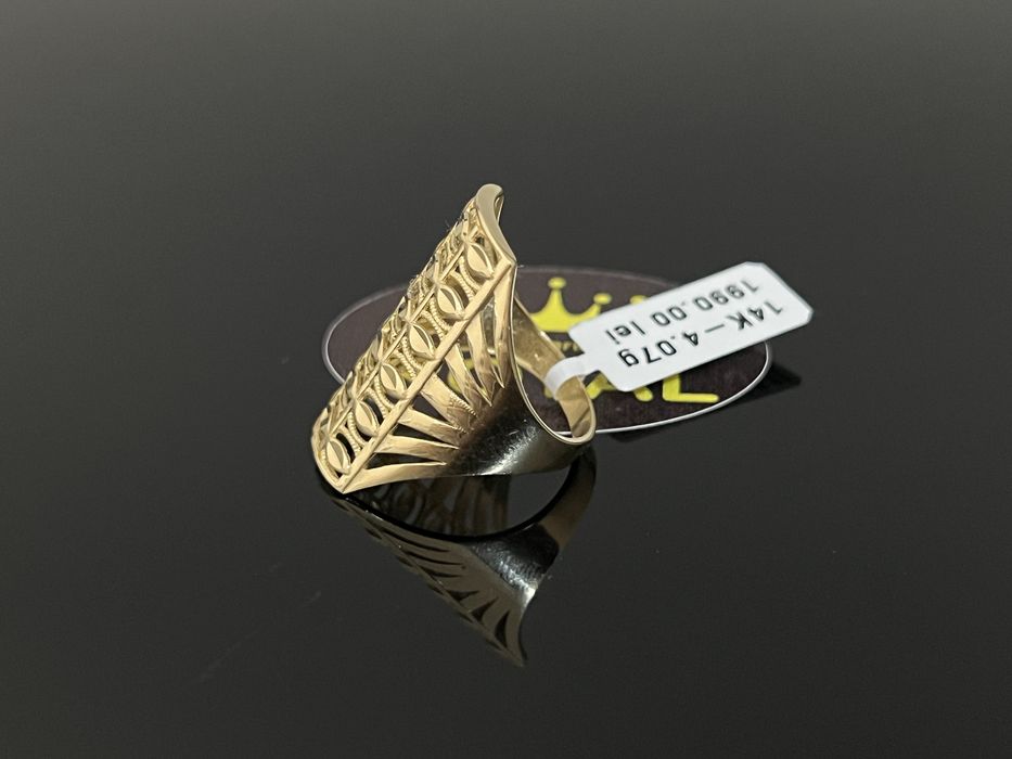 Bijuteria Royal CB : Inel dama aur nou 14k 4,07gr