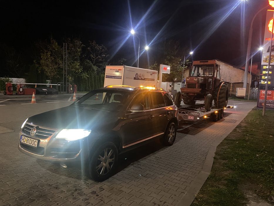 Tractari auto transport tractoare utilaje buldo NON STOP HATEG Baru