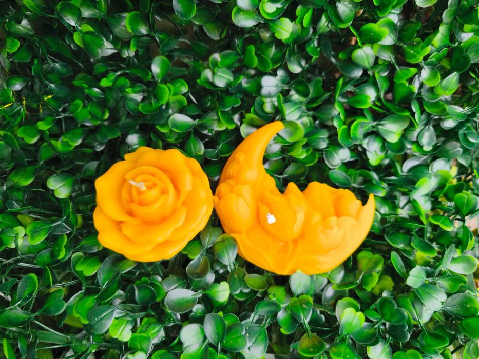 8-ми март: Ръчно изработени свещи от 100% натурален пчелен восък