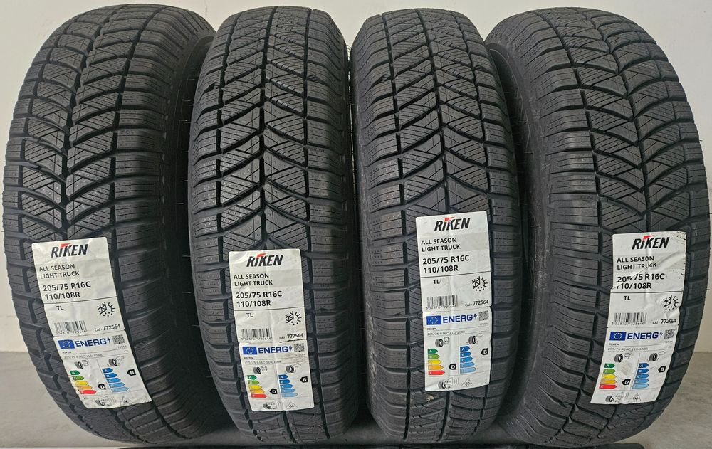 205/75 R16C 110R, RIKEN (by Michelin), Anvelope All Season M+S