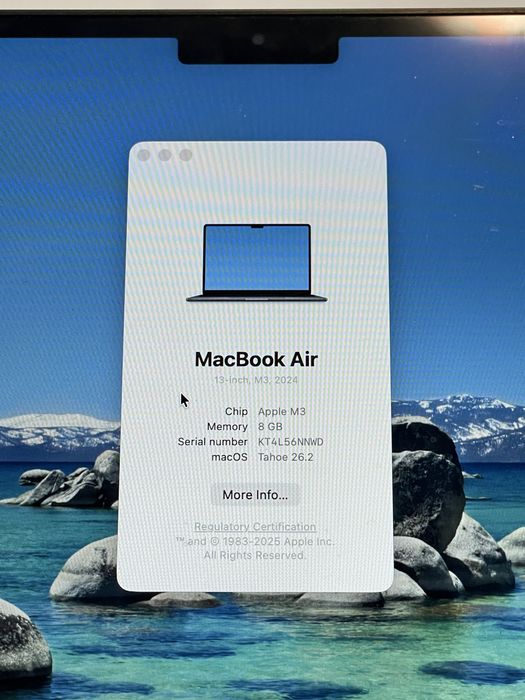 MacBook M3 air