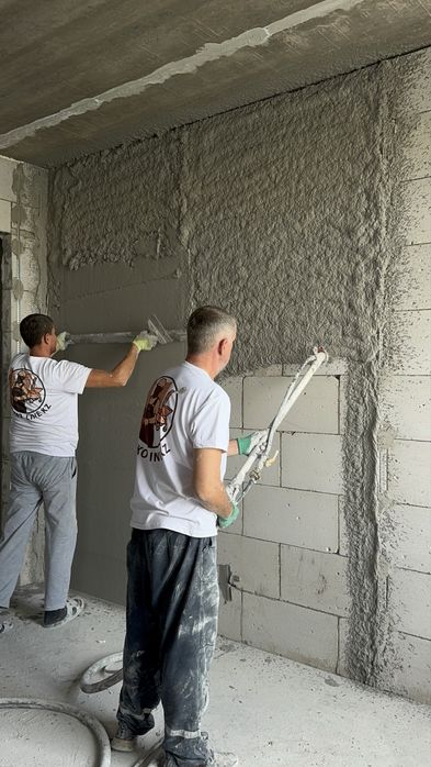 Штукатурка  стен