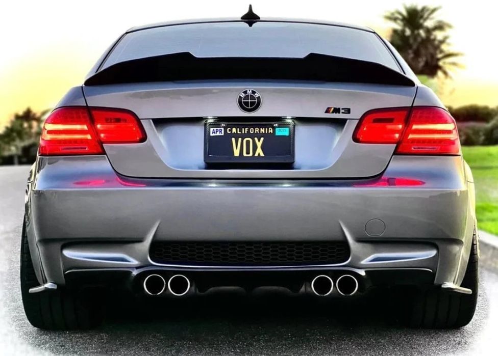 PSM Лип Спойлер Bmw E92 E93! За багажника!