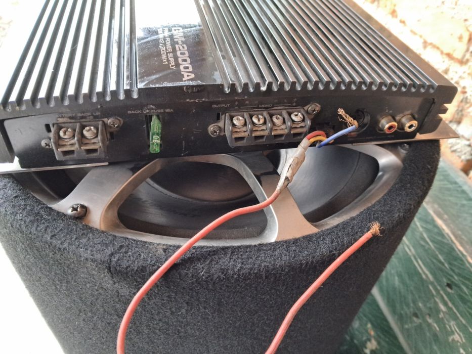 Blaupunkt  GT- 1200 и Pioneer GM-2000A