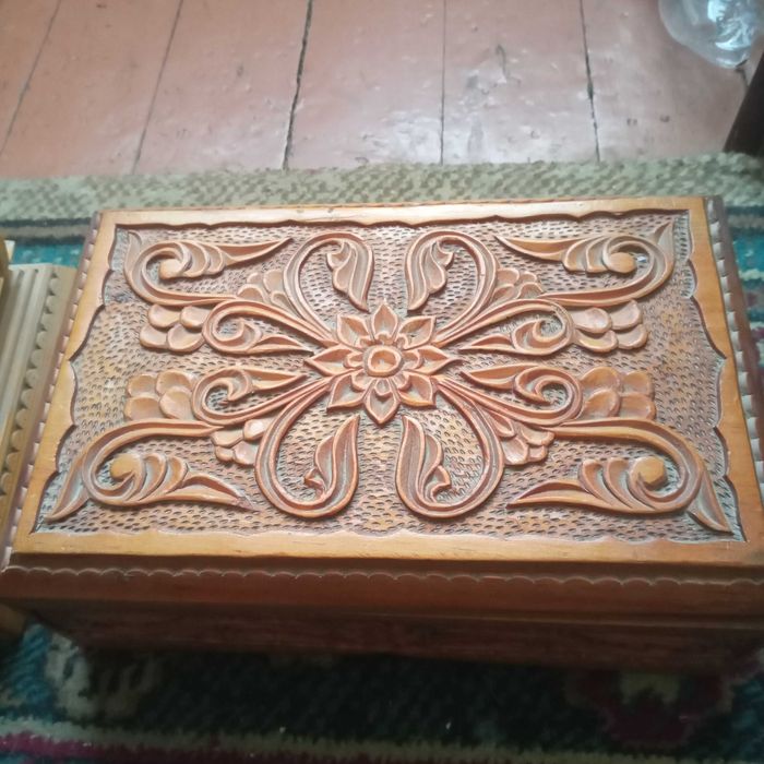 Шкатулки деревянные