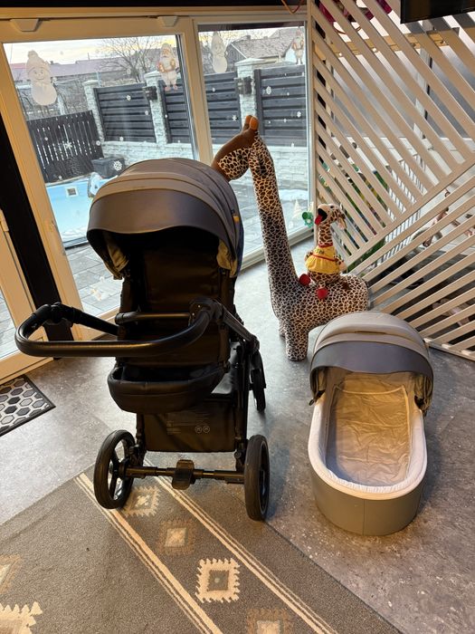 Carucior 2 in 1 Oslo+ Normandic Dream Skiddou Gri