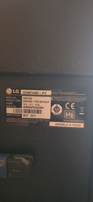 22' Монитор + Телевизор LG