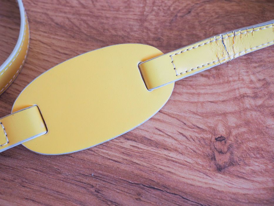 Geantă damă Pierre Cardin, piele ecologică, galbenă