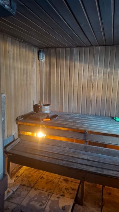 Баня из шпал на разбор