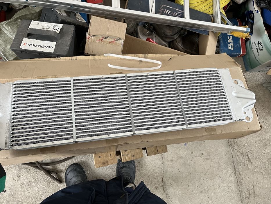 Радиатор интеркулера транспортер т5