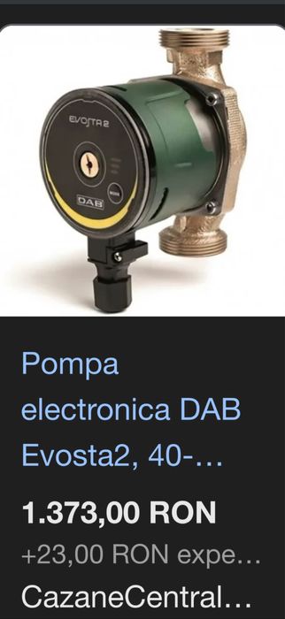 Pompa recirculare apa menajera