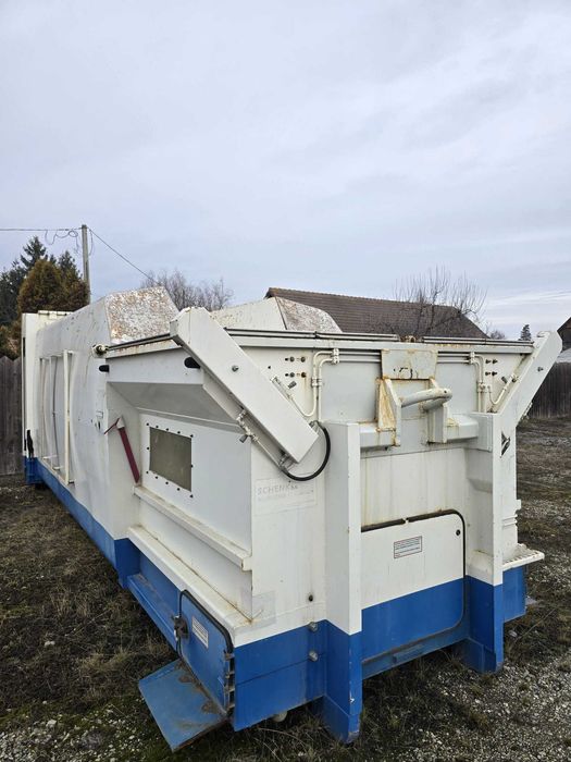 Container mobil cu presa pentru deseuri Schenk IPC-21 21mc