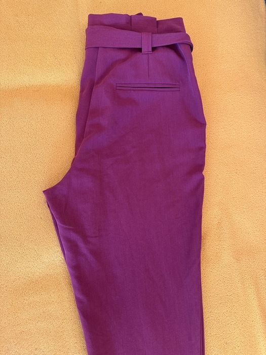 Дамски панталон и блуза цвят червено-Анкора