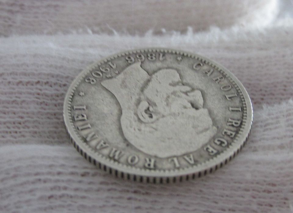 moneda argint 1 Leu 1906