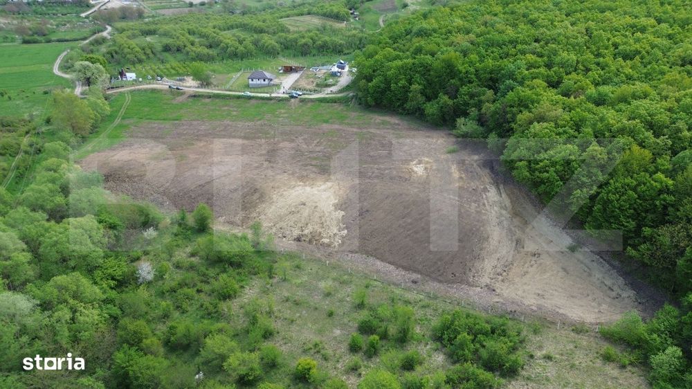 Teren 15.100 mp la baza padurii – ideal parcelare | 14 loturi | priv