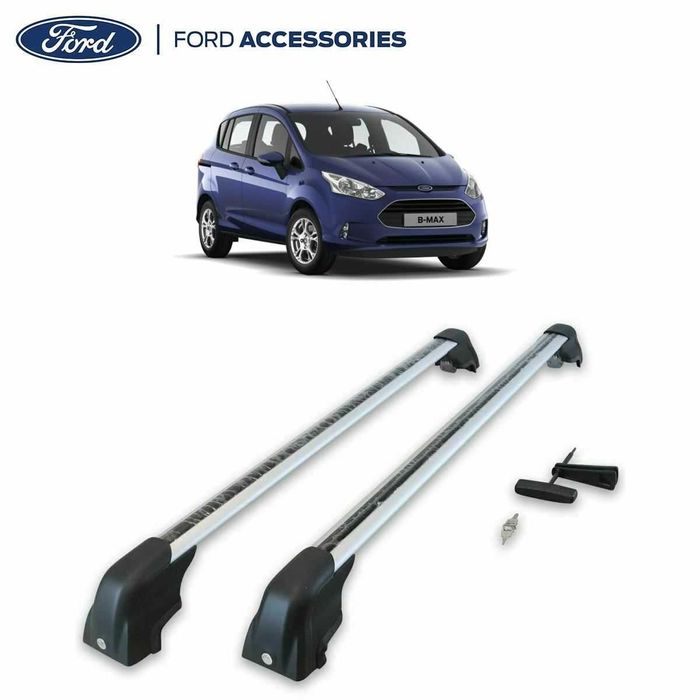 Ford B-Max Напречни греди за багаж таван сребристо черно