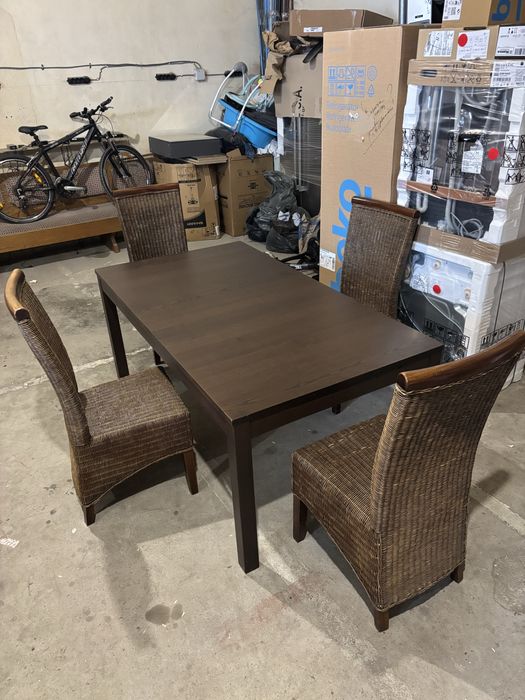 Masa si scuune , Scaune ratan , scaune gradina