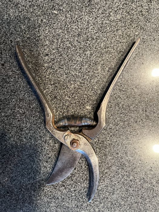 Стари лозарски ножици-П.Денев Габрово.