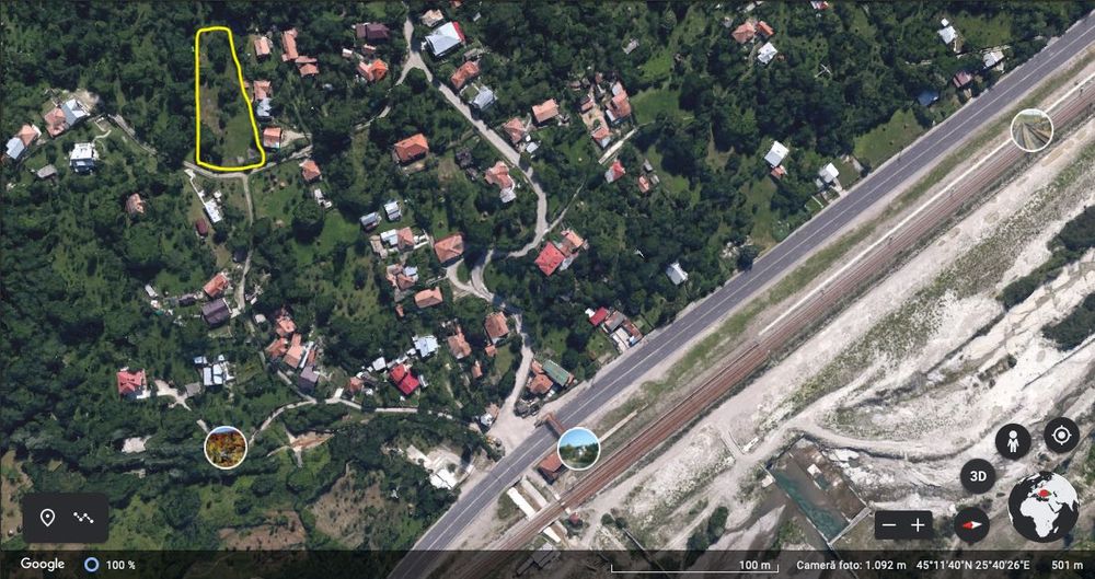Un teren in Breaza pentru liniștea casei tale, cu un peisaj spectaculos!