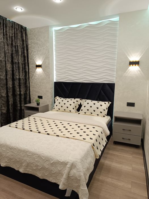 Сдатется посуточно красивая новая квартира в микрорайоне Кокжиек