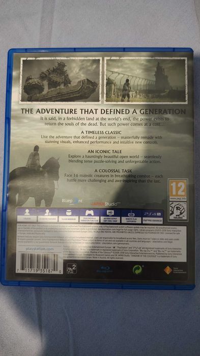 Игра за PS4 "Shadow of the Colossus"