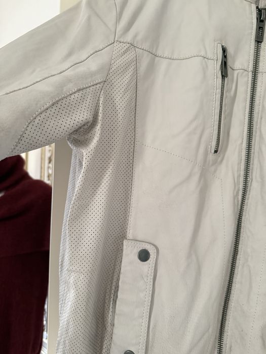 Куртка кожаная мужская разм XL (50-52)