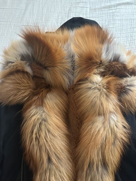 Зимно яке/парка със естествен косъм