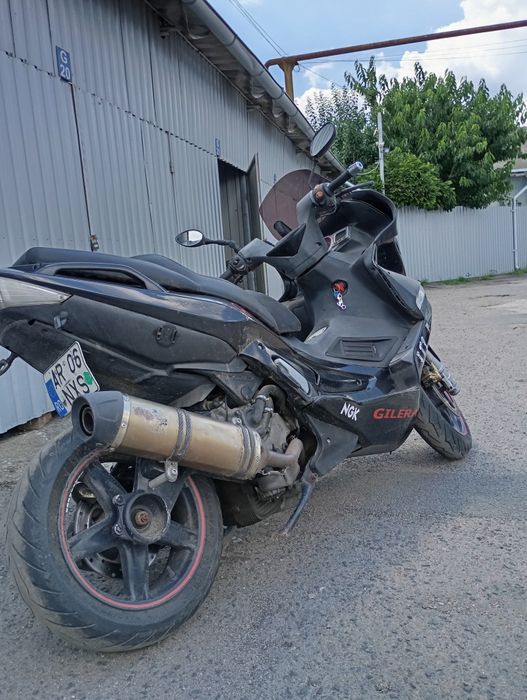 Gilera Nexus 500 cc sunet brutal