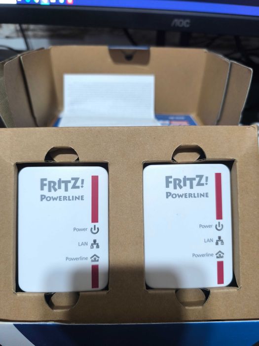 AVM FRITZ!Powerline 540E WLAN комплект Powerline WLAN 500 Mbit/s